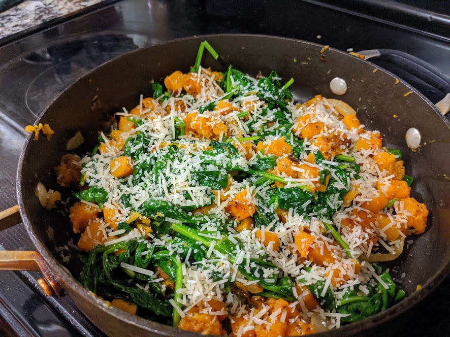 Spinach Sweet Potato